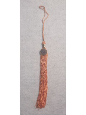 Vintage 1970 Kent State University Alumni Orange/Blue Graduation Tassel/Medal